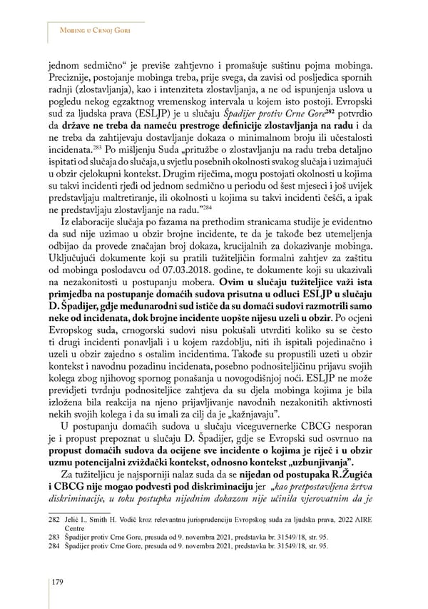 Mobing u Crnoj Gori: slučaj Irene Radović - Page 34