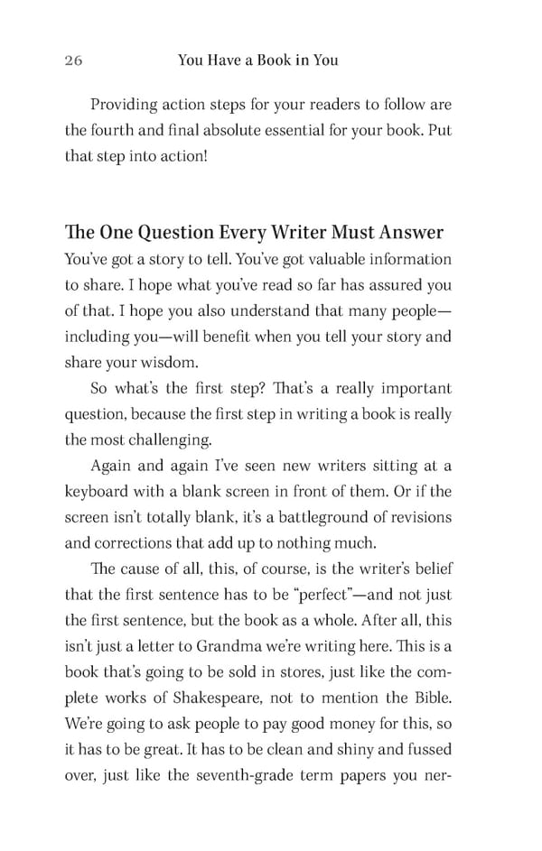 You Have A Book In You by Mark Victor Hansen - Page 33