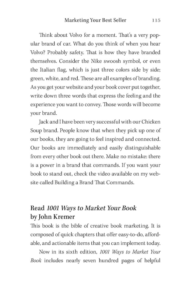 You Have A Book In You by Mark Victor Hansen - Page 122