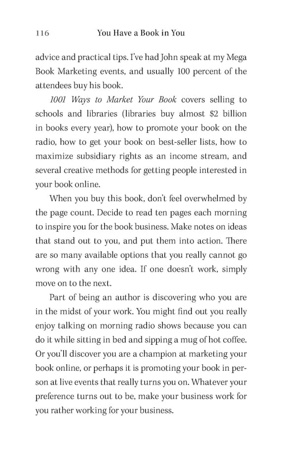 You Have A Book In You by Mark Victor Hansen - Page 123