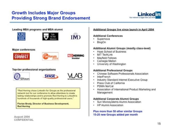 LinkedIn   Valuation at acquisition $26.2B - Page 15