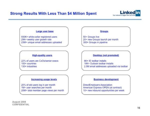 LinkedIn   Valuation at acquisition $26.2B - Page 16