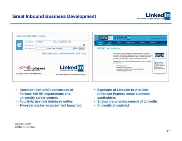 LinkedIn   Valuation at acquisition $26.2B - Page 17