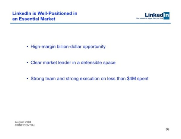 LinkedIn   Valuation at acquisition $26.2B - Page 36