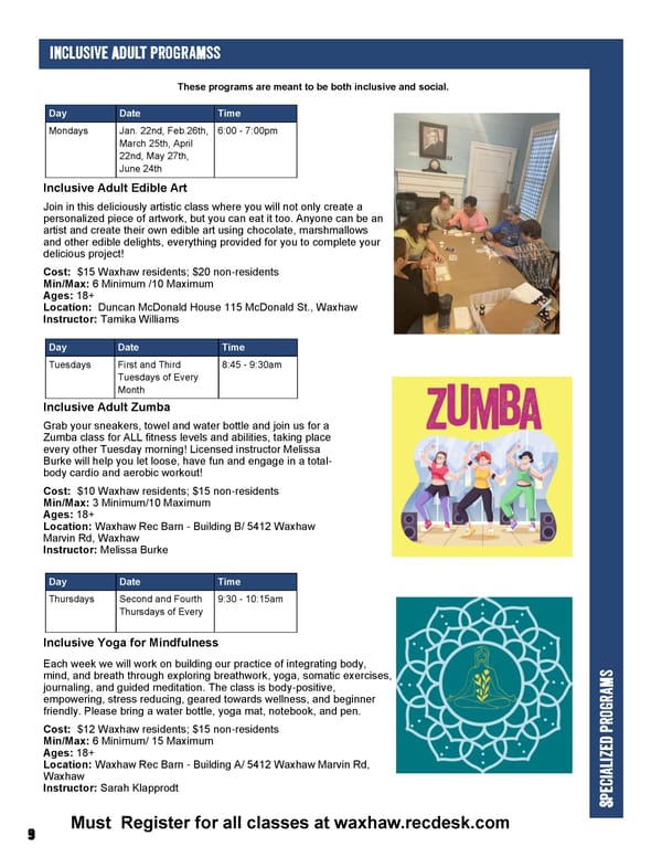 Program Guide Jan - June 2024 - Page 9