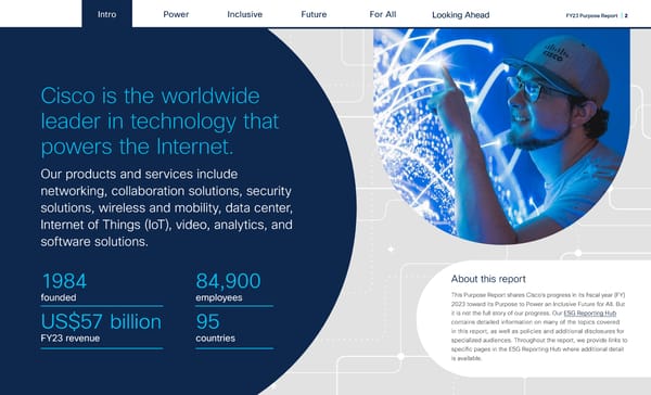 Cisco FY23 Purpose Report - Page 3