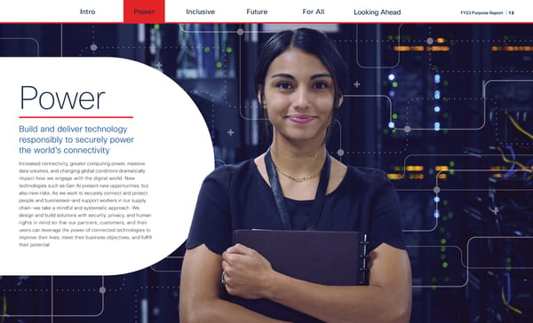 Cisco FY23 Purpose Report - Page 13