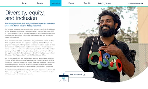 Cisco FY23 Purpose Report - Page 25