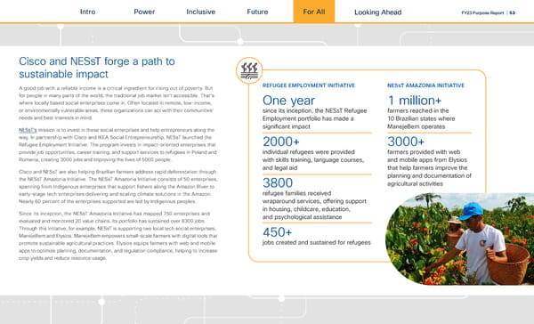 Cisco FY23 Purpose Report - Page 54