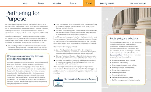 Cisco FY23 Purpose Report - Page 62