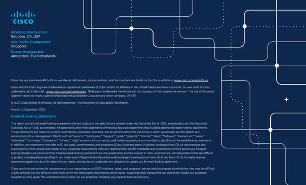 Cisco FY23 Purpose Report - Page 67