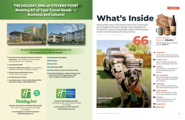 Stevens Point Area Visitors Guide 2024 - Page 2