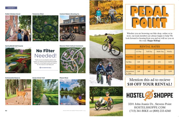 Stevens Point Area Visitors Guide 2024 - Page 42