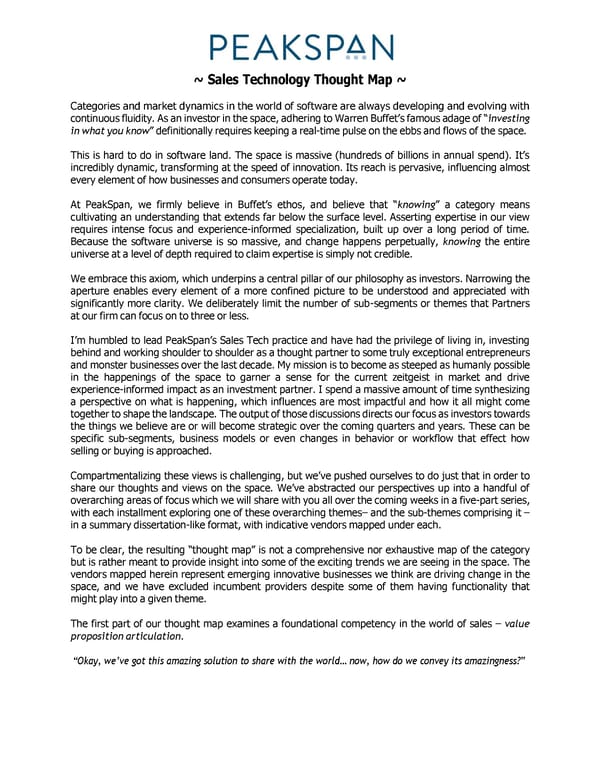 Sales Tech Thought Map Series - Page 2