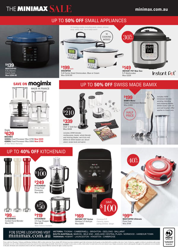 The Minimax Sale | February Catalogue 2024 - Page 12