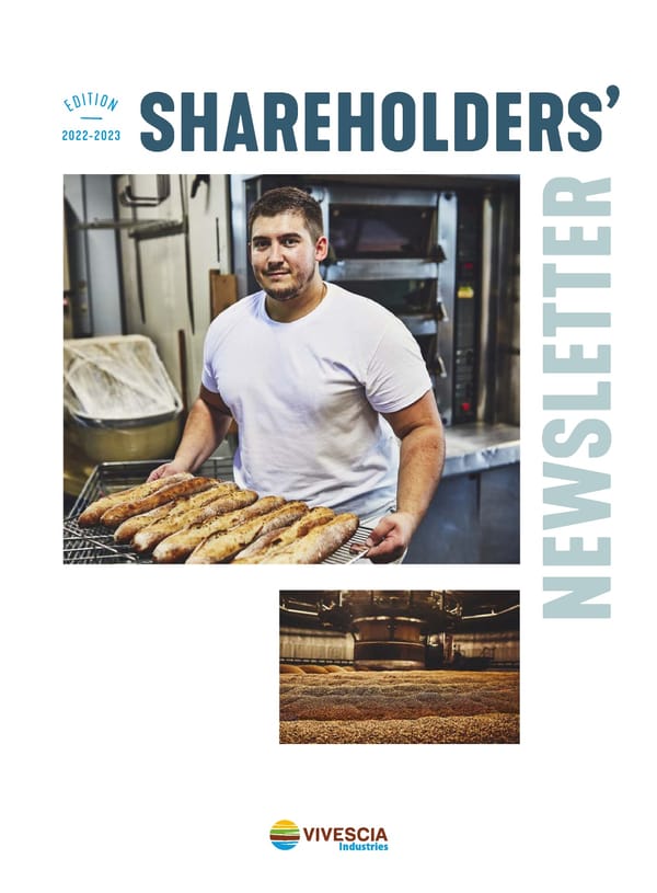 Shareholders' Newsletter - VIVESCIA Industries - 2022-2023 - Page 1