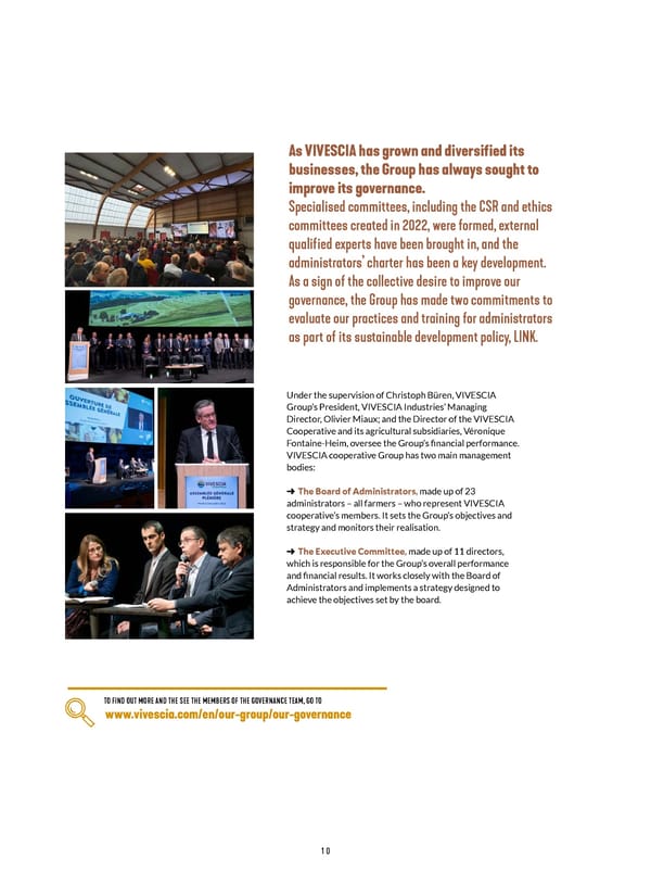 Integrated Report VIVESCIA Group | July 2022 - June 2023 - Page 12