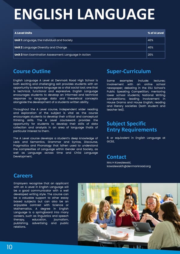 Subject Guide (Sixth Form) - Page 12