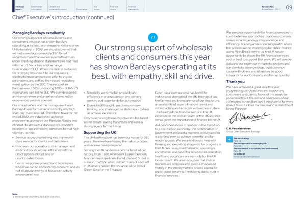 Barclays PLC - Annual Report - 2022 - Page 11