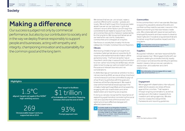 Barclays PLC - Annual Report - 2022 - Page 41