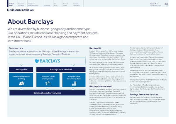 Barclays PLC - Annual Report - 2022 - Page 50