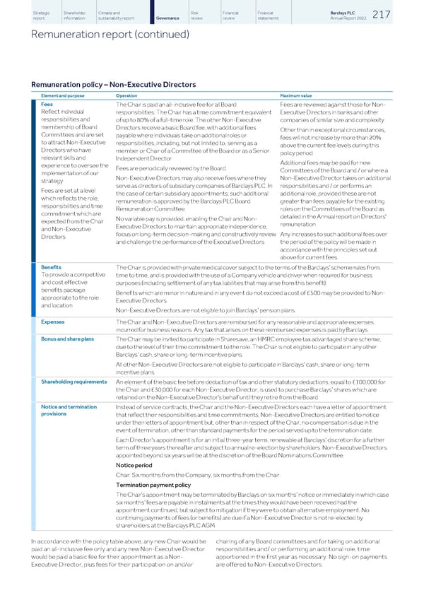 Barclays PLC - Annual Report - 2022 - Page 219