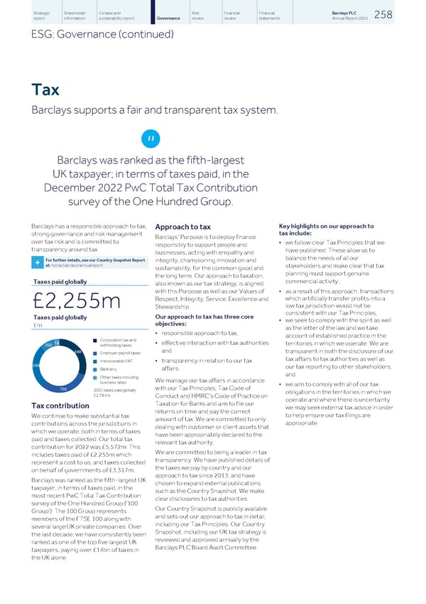 Barclays PLC - Annual Report - 2022 - Page 260