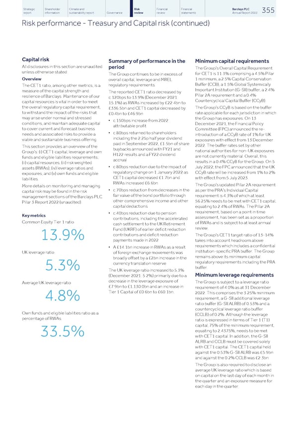 Barclays PLC - Annual Report - 2022 - Page 357