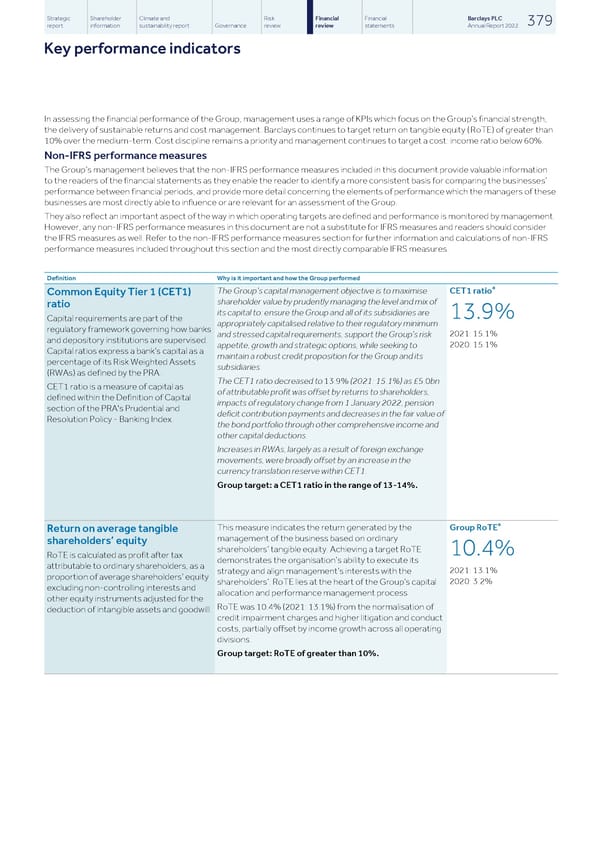 Barclays PLC - Annual Report - 2022 - Page 381