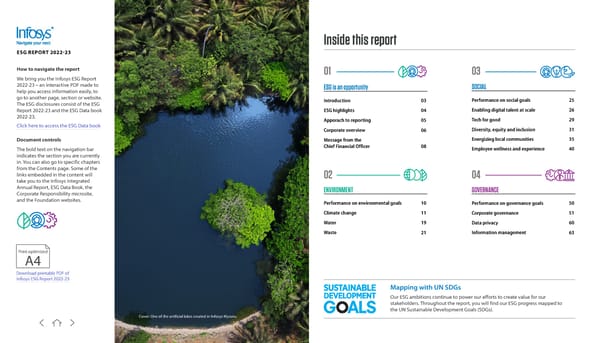 Infosys ESG report 2022-23 - Page 2