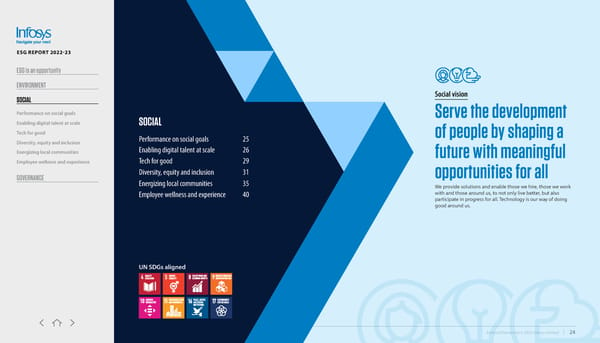 Infosys ESG report 2022-23 - Page 24