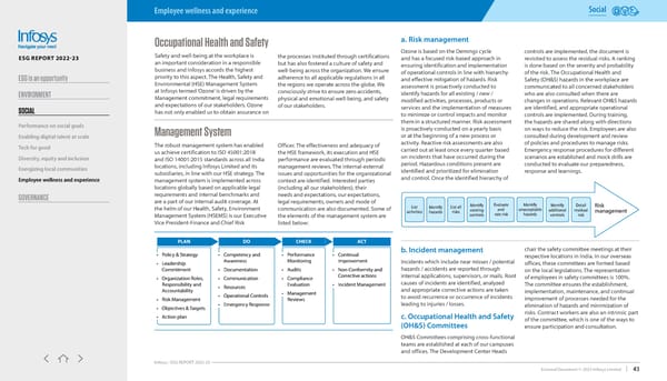 Infosys ESG report 2022-23 - Page 43