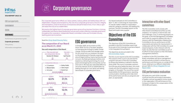 Infosys ESG report 2022-23 - Page 51