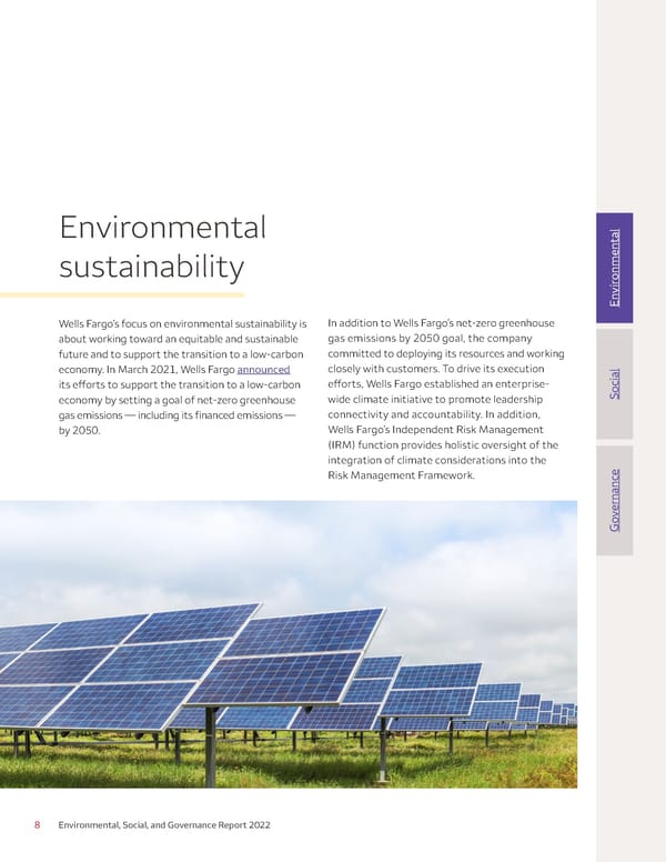 Environmental, Social, and Governance (ESG) Report - Page 8