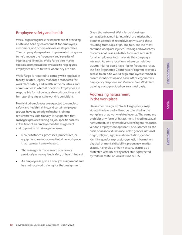 Environmental, Social, and Governance (ESG) Report - Page 40