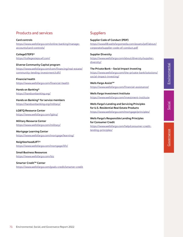 Environmental, Social, and Governance (ESG) Report - Page 71