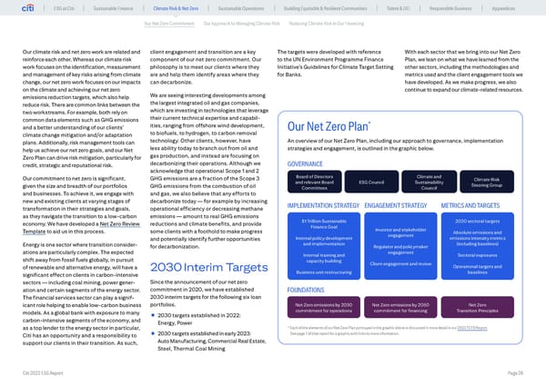 Global ESG Report 2022 Citi Bookmarked - Page 26