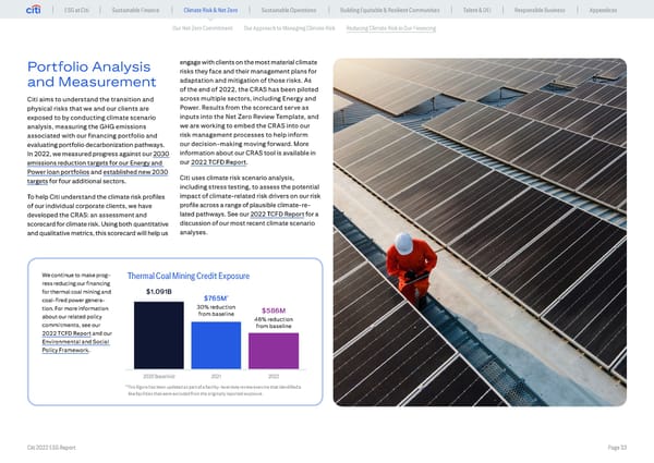 Global ESG Report 2022 Citi Bookmarked - Page 33
