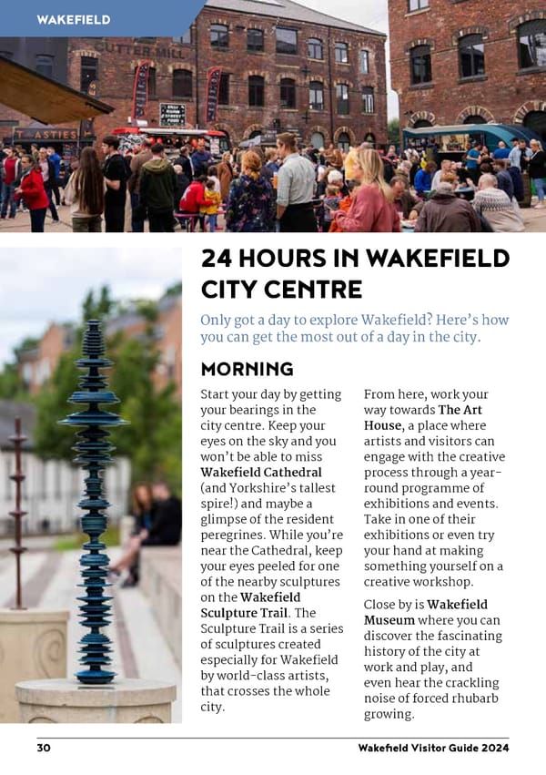 Wakefield Visitor Guide 2024 - Page 30