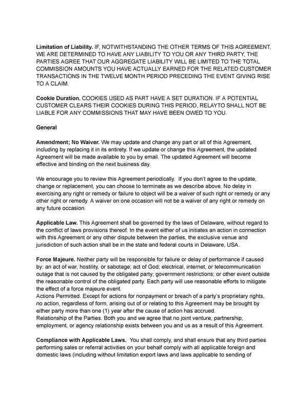 Affiliate Channel Program Agreement (ACPA) - Page 10