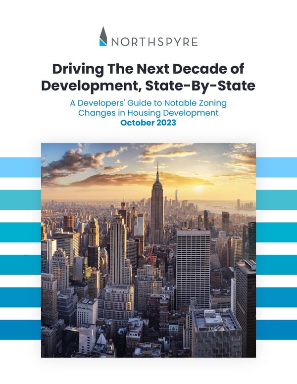 Driving The Next Decade of Development, State-By-State - Page 1