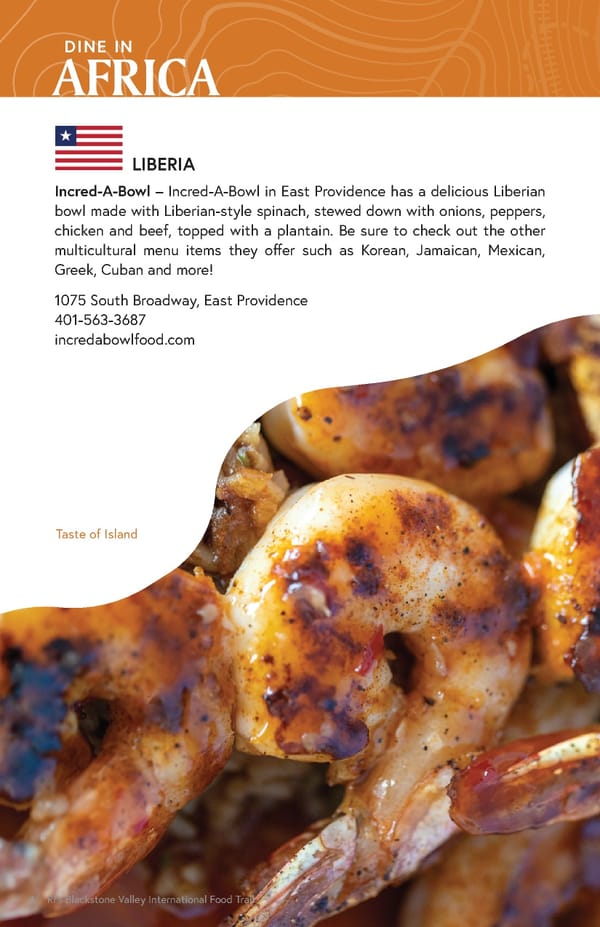 Blackstone Valley International Food Trail Guide - Page 4