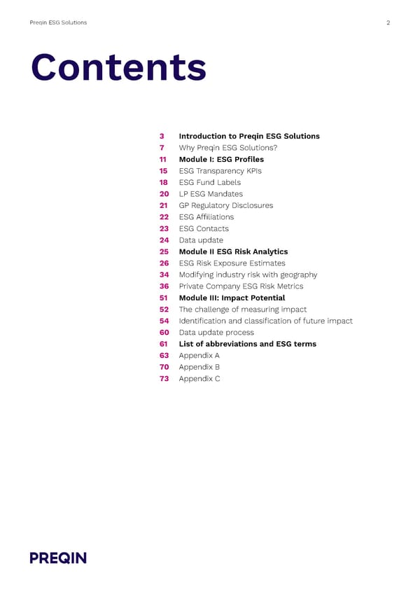 Preqin ESG Solutions Methodology - Page 2