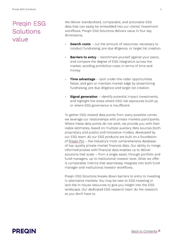 Preqin ESG Solutions Methodology - Page 4