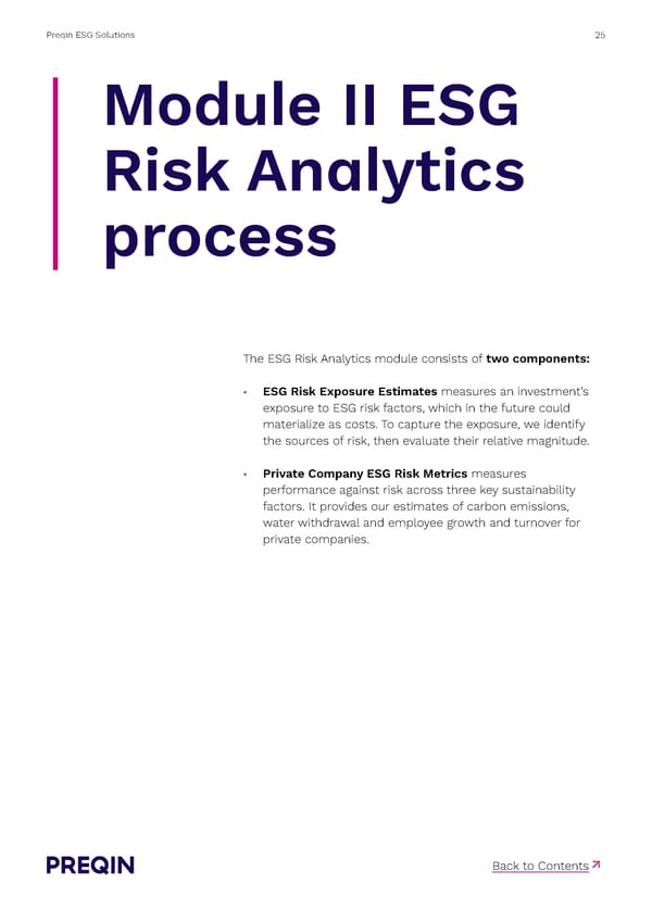 Preqin ESG Solutions Methodology - Page 25