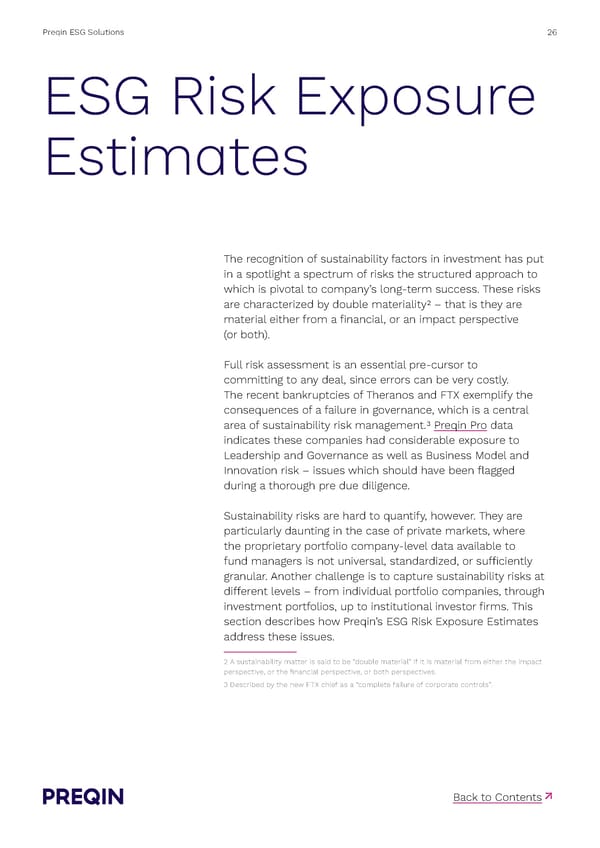 Preqin ESG Solutions Methodology - Page 26