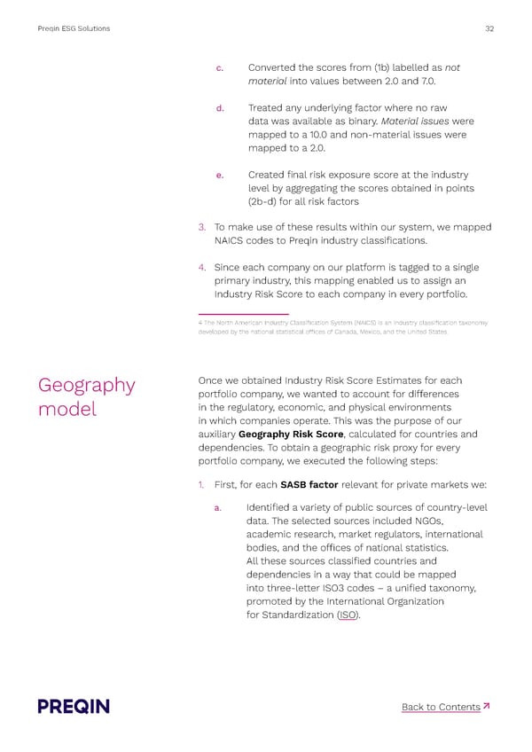 Preqin ESG Solutions Methodology - Page 32