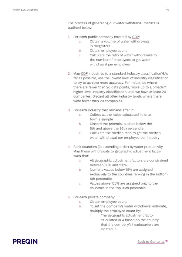 Preqin ESG Solutions Methodology - Page 46