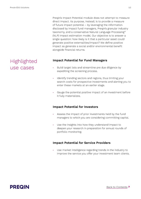 Preqin ESG Solutions Methodology - Page 53