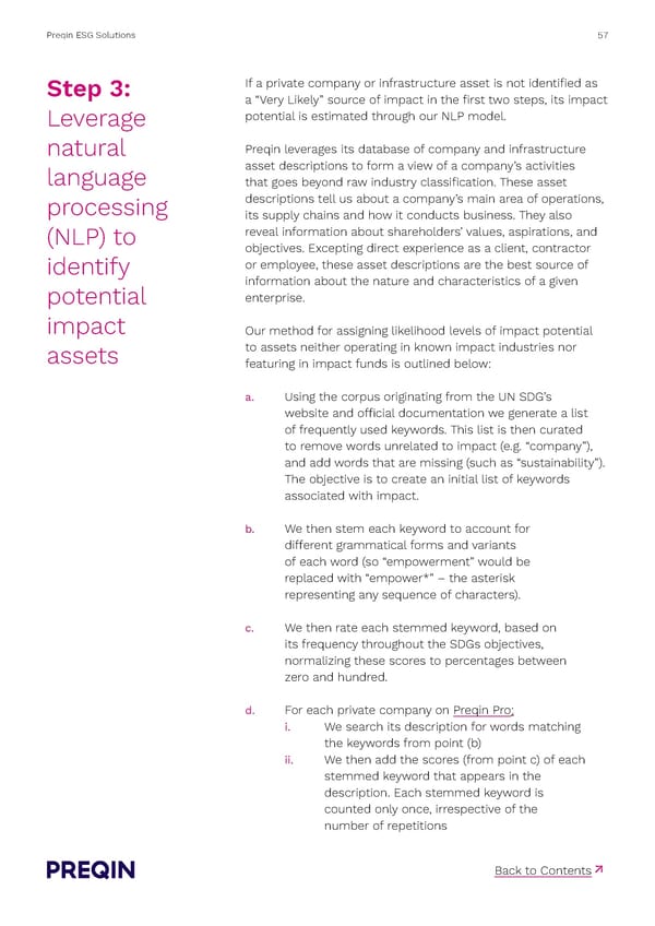 Preqin ESG Solutions Methodology - Page 57